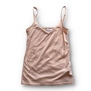 Blush pink tank top camisole